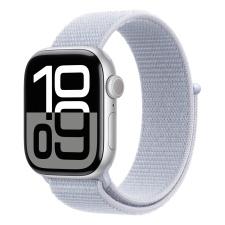 Apple Watch Series 10 Умные часы Apple Watch Series 10 42 мм Silver Aluminium Case with Textile Sport Loop Blue Cloud watch