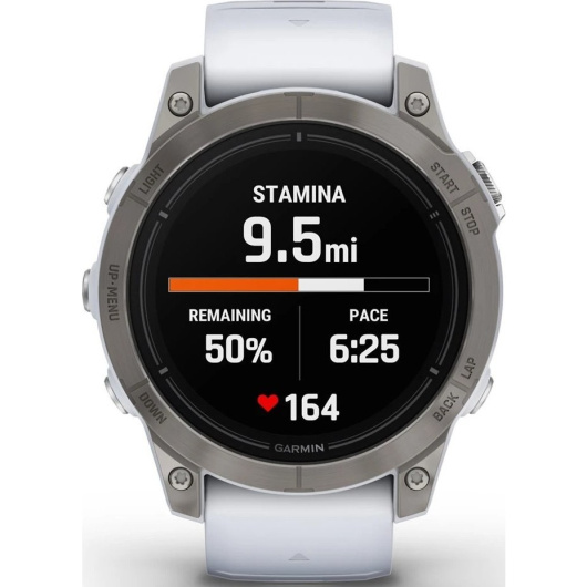 Умные часы GARMIN Epix Gen 2 Sapphire титановый белый