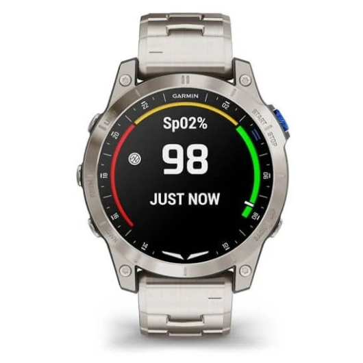 Умные часы Garmin D2 Mach 1 , серебристый,ремешок титан