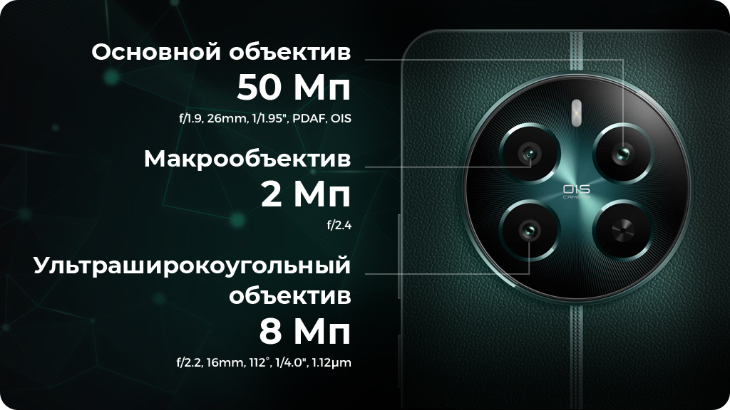 Realme 12+ 5G 12/512Gb РСТ Зеленый