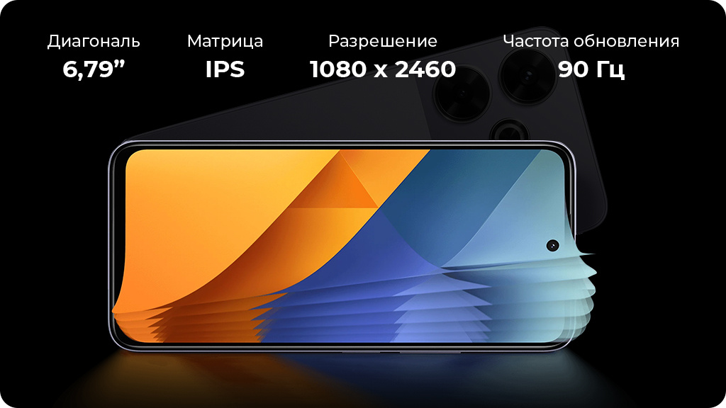 Xiaomi Poco M6 8/256Gb (NFC) РСТ Серебристый