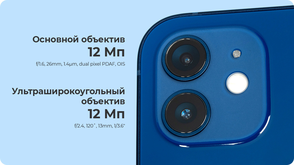 Apple iPhone 12 128Gb Синий (РСТ)